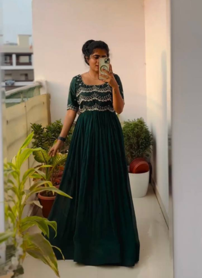 Latest Party Wear Long Gown