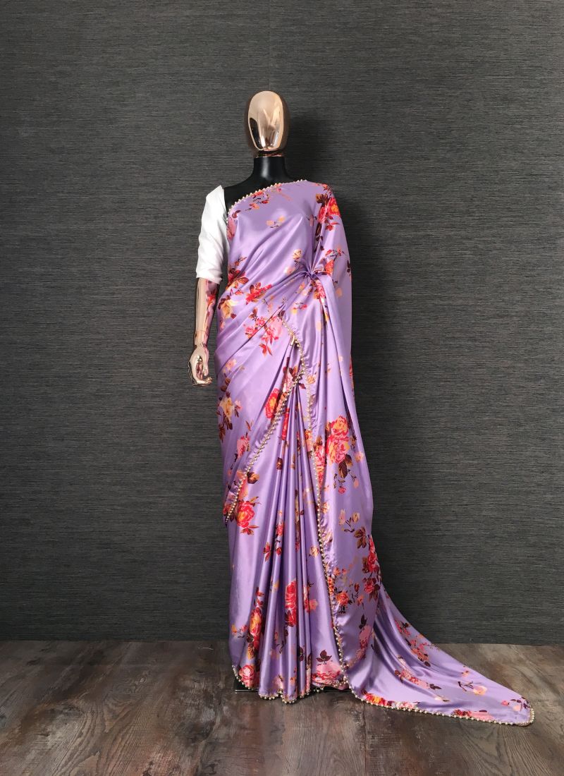 Floral Sarees That You Must Consider for Every Wedding Event