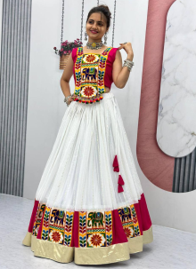 Launching Navratri Special Gamathi Work Lehenga Choli