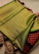 Amazing Green Weaving Work Traditional Kubera Pattu Saree