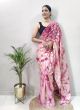 Amazing Ready To Wear Onion Saree For Women