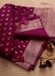 Amazing Wine Soft Silk Kubera Pattu Saree