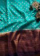 Attractive Sky Blue Soft Silk Traditional Kubera Pattu Saree