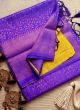 Awesome Purple Soft Silk Kubera Pattu Saree