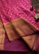 Charming Pink Soft Silk Traditional Kubera Pattu Saree