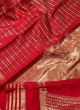 Classy Red Banarasi Silk Saree