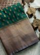 Delightful Green Soft Silk Traditional Kubera Pattu Saree