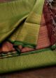 Elegant Fluorescent Green Soft Silk Kubera Pattu Saree