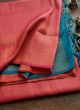 Elegant Pink Soft Silk Kubera Pattu Saree