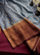 Fantastic Grey Soft Silk Traditional Kubera Pattu Saree