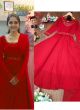 Fantastic Stone Georgette Gown With Dupatta And Belt