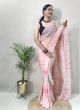 Fashionable Printed Drape Saree For Women