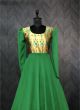 Green Trendy Gown For Festival