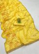 Indian Traditional Gorgeous Designer Yellow Brasso Saree