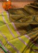 Kanchi Green Hand Woven Traditional Saree