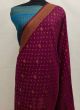 Latest Maroon Soft Silk Zari Weaving Work Kubera Pattu Saree