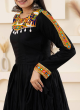 Latest Navratri Special Black Rayon Gown