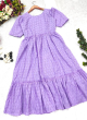 Latest Party Wear Lavender Gown