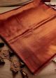 Maroon Soft Silk Elegant Saree