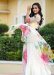 Multi Rayon A-line Long Kurta Gown With Koti And Inner