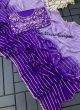 Purple Trendy Weaving Saree