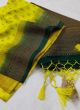 Traditional Wear Yellow Soft Silk Zari Weaving Work Kubera Pattu Saree