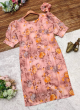 Trending Daily Wear Peach Kurti