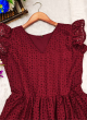 Trending Maroon Hakoba Gown