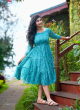 Trending Sky Blue Georgette Gown