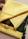 Attractive Yellow Wedding Saree