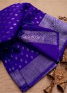 Awesome Blue Soft Silk Kubera Pattu Saree