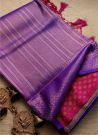 Purple Soft Silk Traditional Kubera Pattu Saree