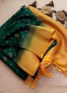 Traditional Wear Green Soft Silk Kubera Pattu Saree