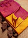 Yellow Soft Silk Stylish Saree